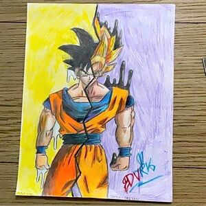 “Before Your Eyes” “RDVRK” Goku-inspired piece
